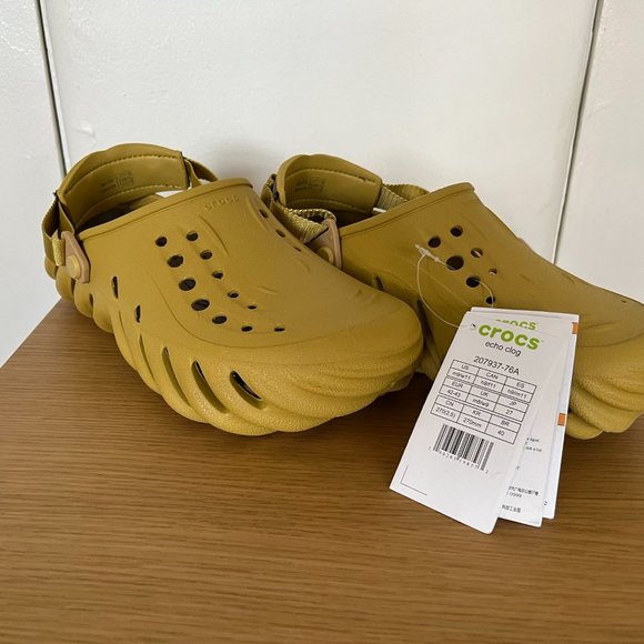 Crocs Echo Clogs Desert Grass Brand New US m9 w11 main image 4